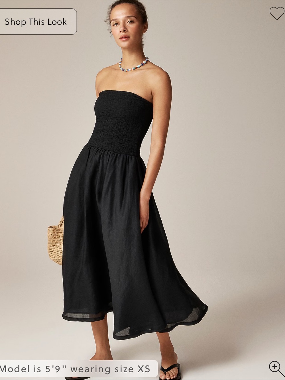 J. Crew Strapless Mixi dress NWT Medium $128